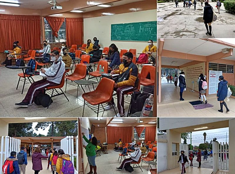 #Fotos: Así fue el regreso a clases presenciales en Pachuca y otros municipios