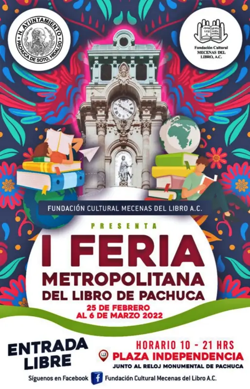 Pachuca tendrá su primera Feria Metropolitana del Libro; inicia este viernes