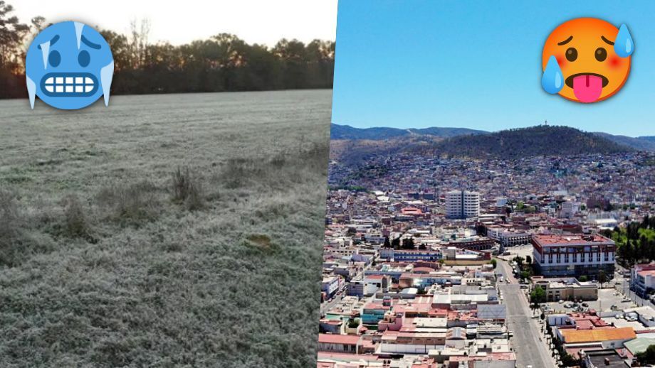 De 0 a 45 grados: temperaturas extremas en Hidalgo este inicio de semana