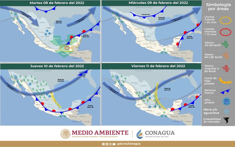 Aquí viene más frío con heladas y posible aguanieve en Hidalgo