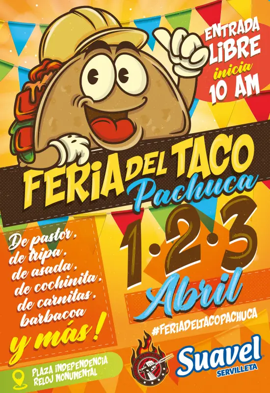 Feria del Taco, el próximo fin de semana en Pachuca