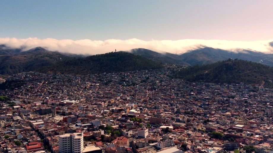 #Video: Así se ve la llegada del Frente Frío 35 a Pachuca
