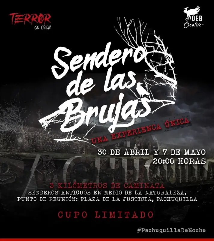 Pachuquilla tendrá un "Sendero de las Brujas", experiencia escalofriante en la naturaleza