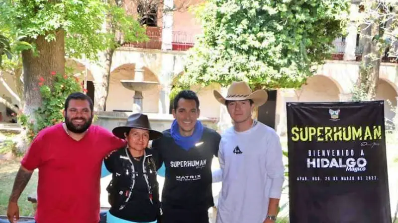 Superhuman, la travesía que pasará por Hidalgo y que se convertirá en documental