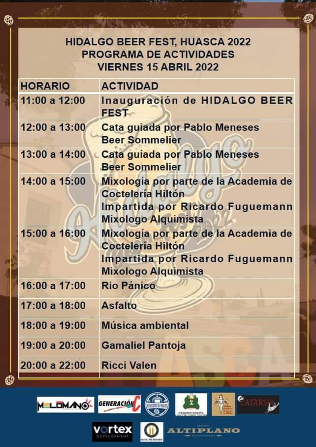 Beer Fest 2022 en Pueblo Mágico de Hidalgo, festival de cerveza artesanal este fin de semana