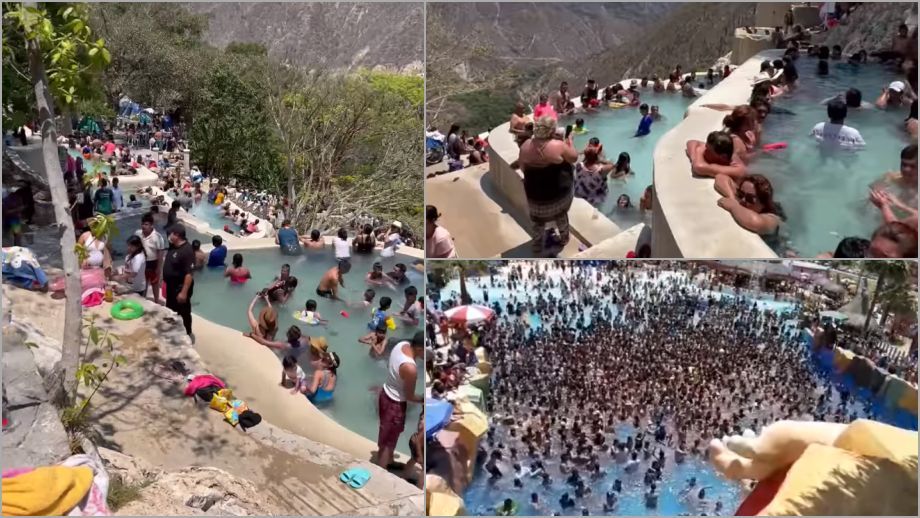 Balnearios de Hidalgo lucieron hasta el tope el fin de semana santa (videos)