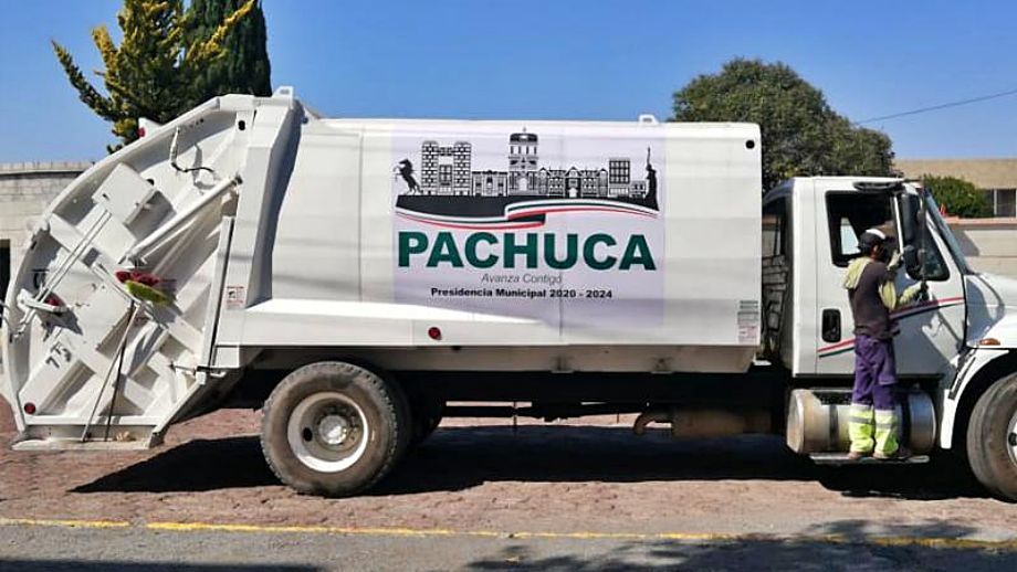 Suspenderán servicio de recolección de basura en Pachuca