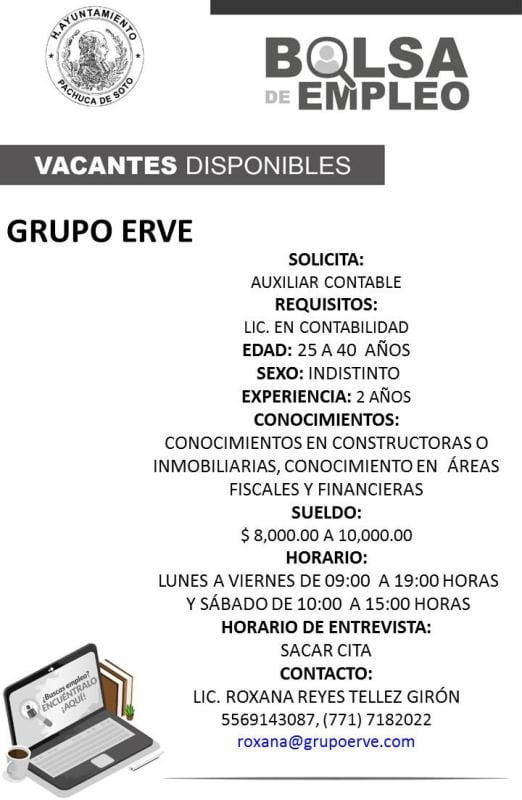 ¿Buscas trabajo? Empresas ofrecen empleo en Pachuca con sueldos de hasta $15,000