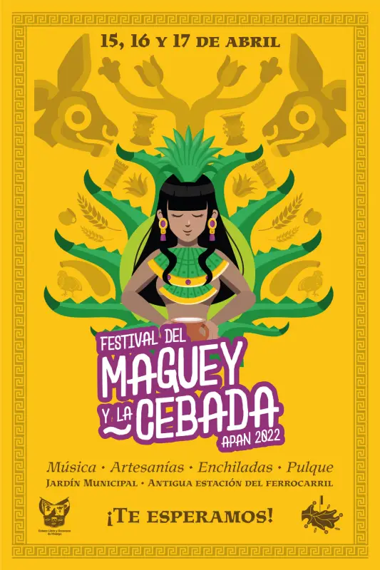 Festival del Maguey y la Cebada con pabellón de enchiladas, este mes en Hidalgo