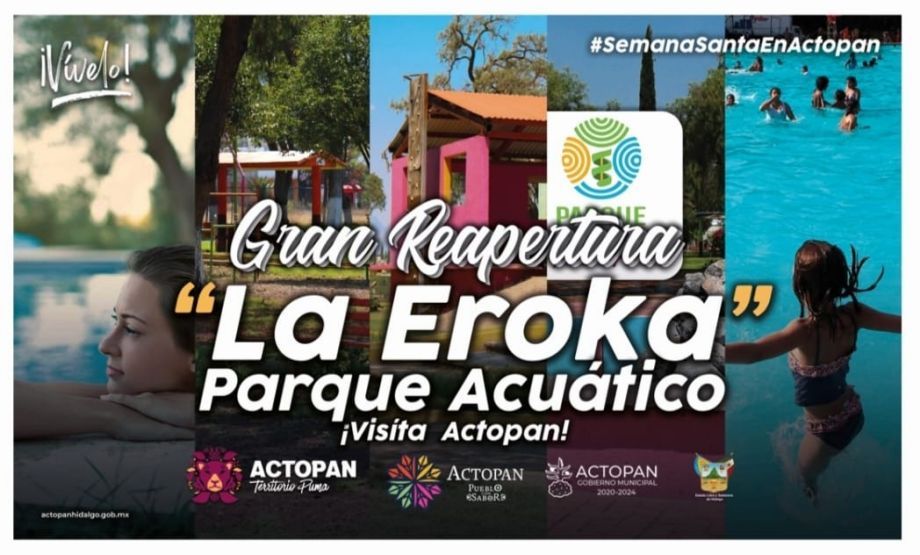 Reabrirán este parque de Actopan, ahora acuático y con entrada gratuita