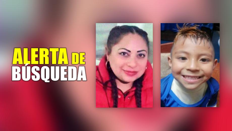 Desaparecen madre e hijo en Hidalgo; piden ayuda para localizarlos