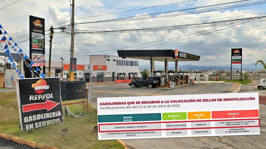 Esta gasolinera de Pachuca presentó irregularidades e impidió colocación de sellos