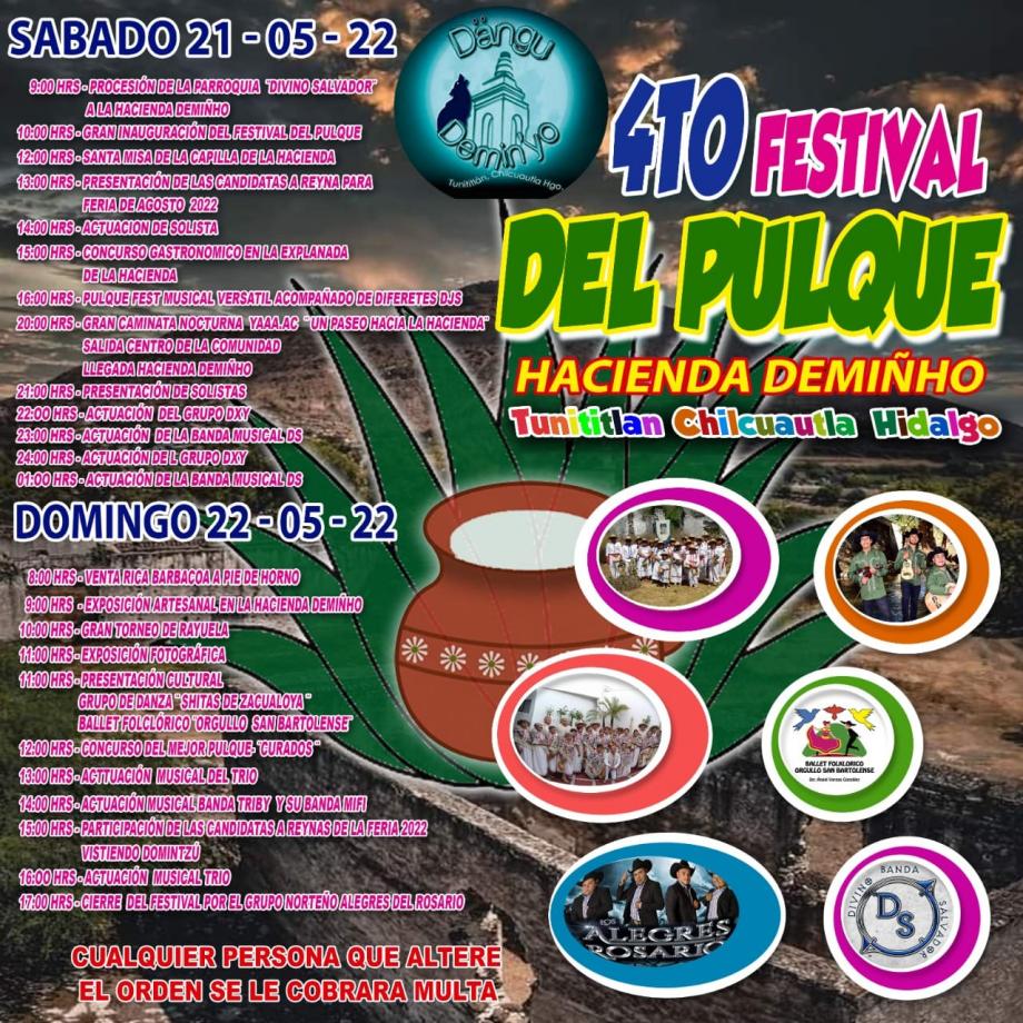 Festival del Pulque, este fin de semana en una hacienda del Valle del Mezquital