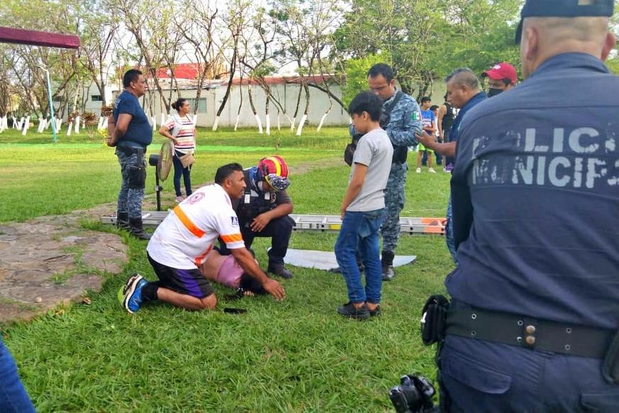 Niña cae a profundo pozo en parque ecológico de Hidalgo; sobrevivió