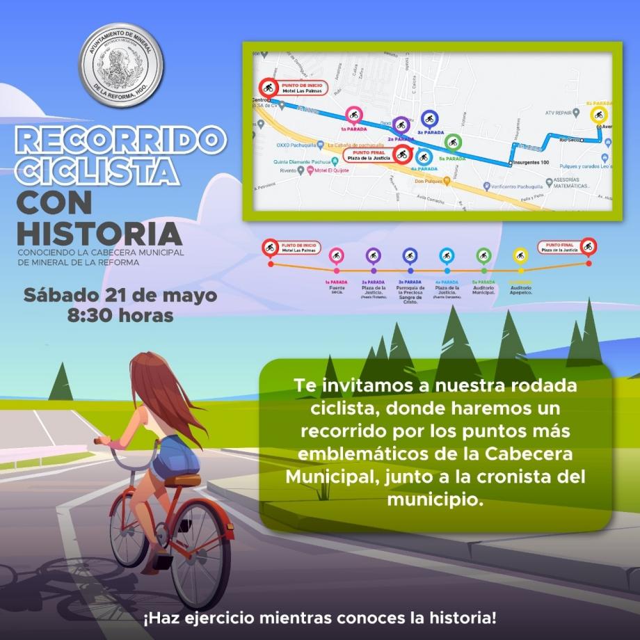 'Recorrido Ciclista con Historia', este sábado en Pachuquilla