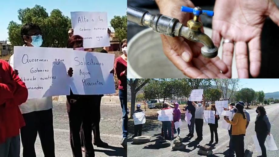 Pachuca al borde del colapso por falta de agua; ciudadanos bloquean bulevar en protesta