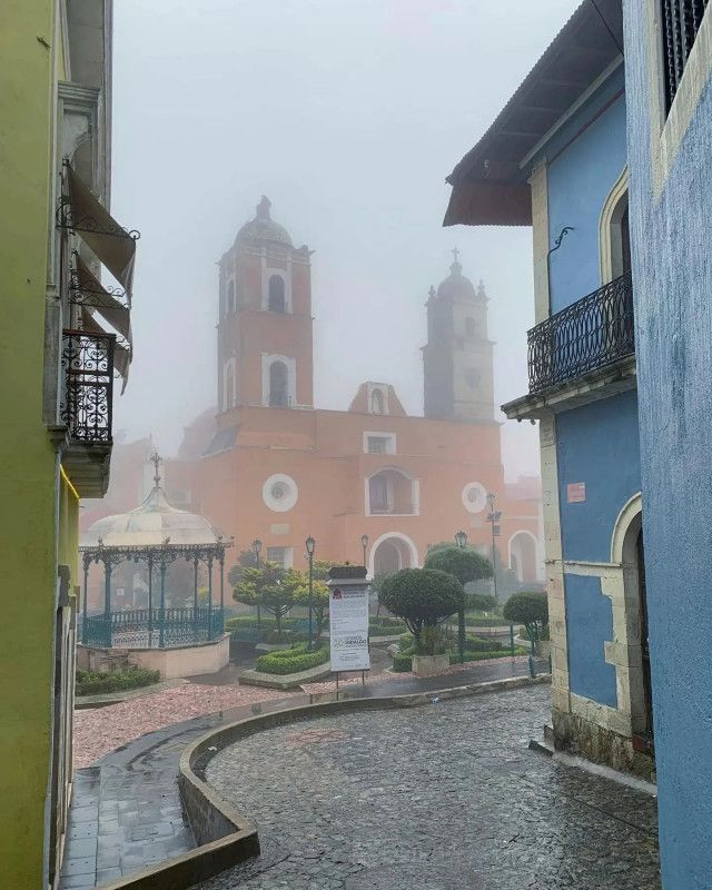 Las postales que está dejando el clima húmedo en Hidalgo