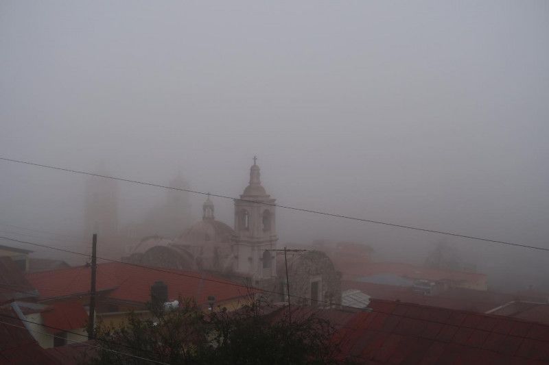 Las postales que está dejando el clima húmedo en Hidalgo