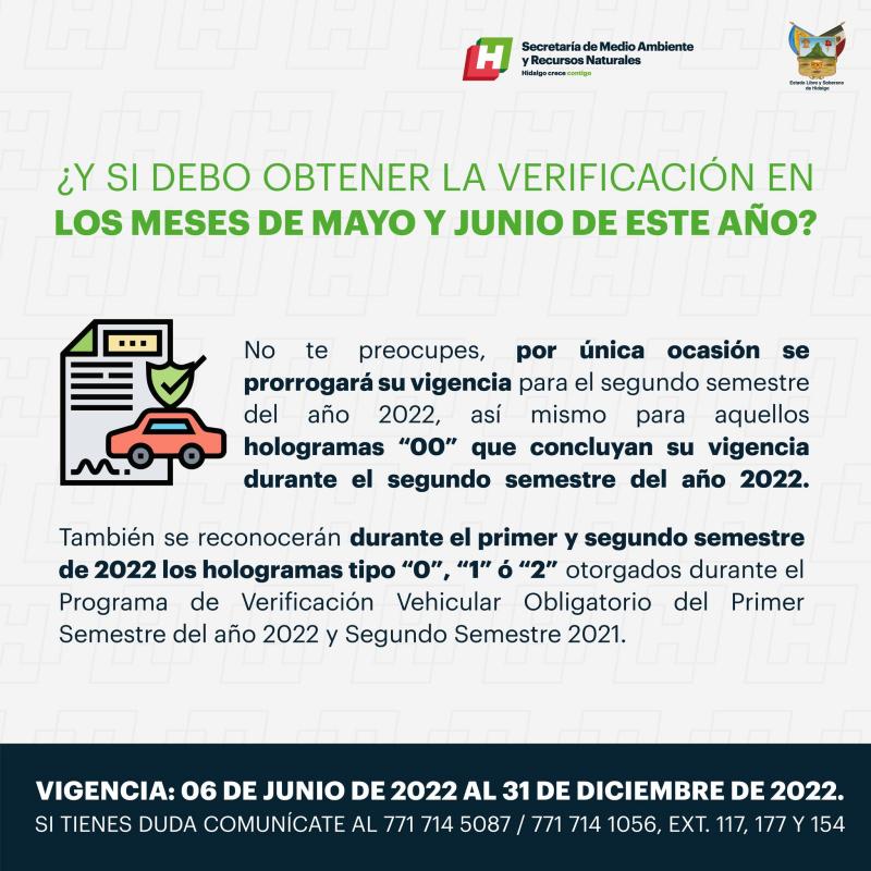 Suspenden verificación vehicular en Hidalgo en lo que resta del 2022; clausuraron verificentros