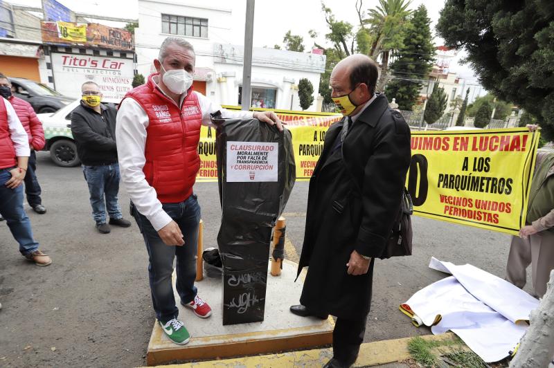 #Oficial: Volverán a operar parquímetros en Pachuca, anunció Sergio Baños