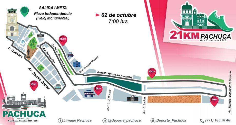 ¿Eres runner? Habrá medio maratón en Pachuca con premios en efectivo