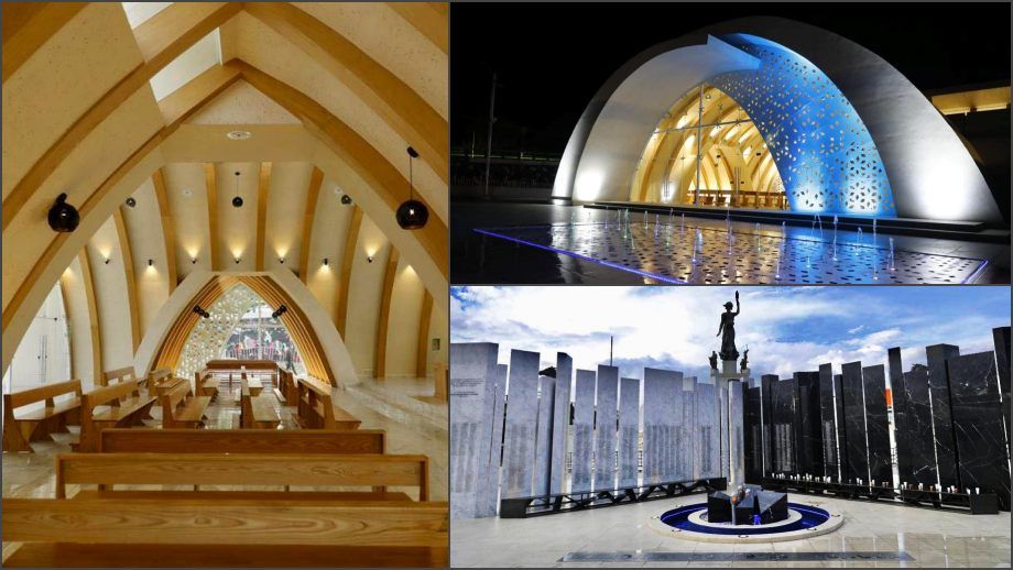 En fotos: así es el Monumento Ecuménico recién inaugurado en Pachuca