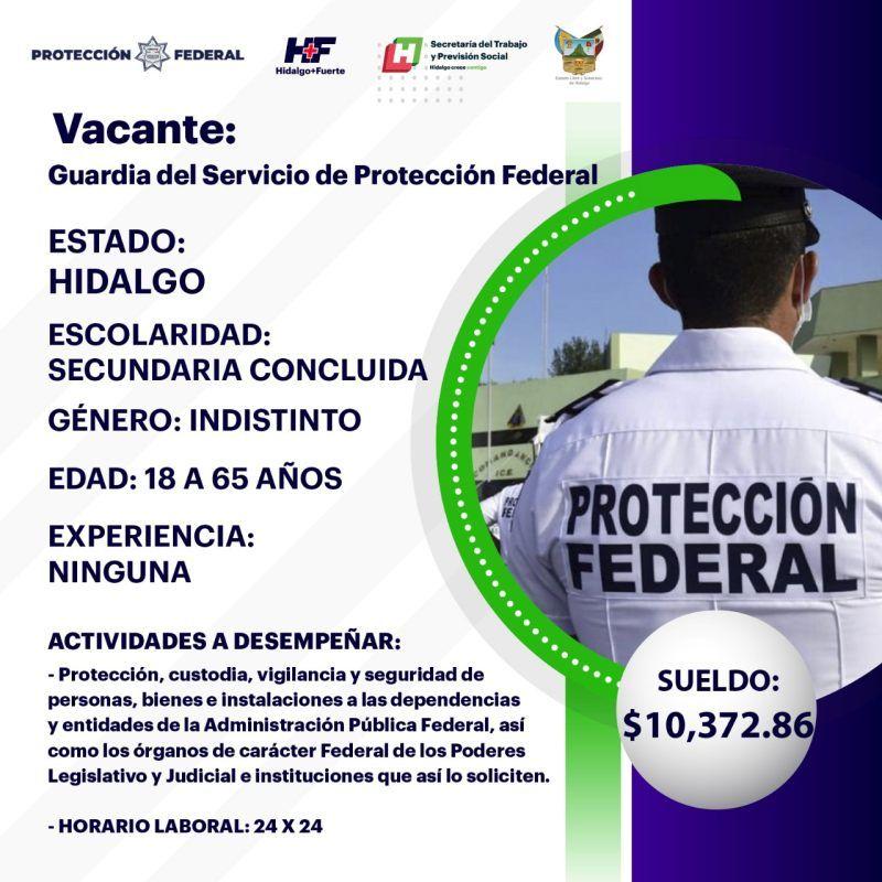 Ofrecerán en Pachuca vacante federal con sueldo mayor a $10,000; no se requiere experiencia