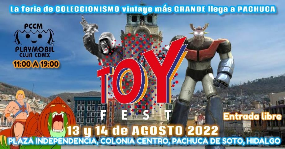 Toy Fest: la feria de coleccionismo vintage más grande, este fin de semana en Pachuca