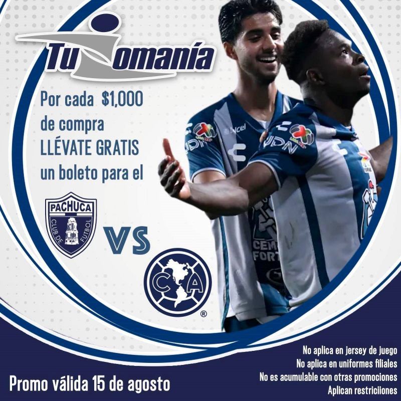 Ya están a la venta los boletos para el Pachuca vs. América; esto cuestan