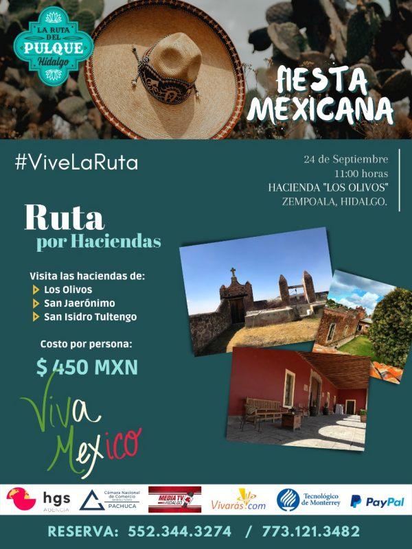 Fiesta mexicana en una hacienda pulquera de Hidalgo, este fin de semana