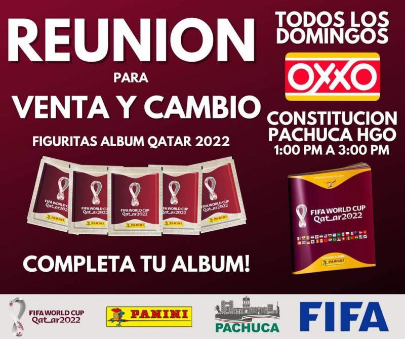 Fiebre mundialista: en Pachuca organizan reuniones de intercambio para llenar álbum Panini