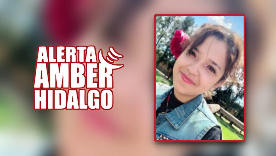 #AlertaAmber: Tiene 16 años y desapareció en Hidalgo; piden ayuda para encontrarla