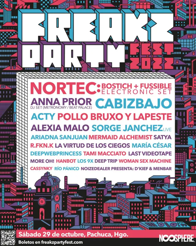 Freakz Party Fest 2022 en Pachuca; estos artistas estarán en el gran festival de música