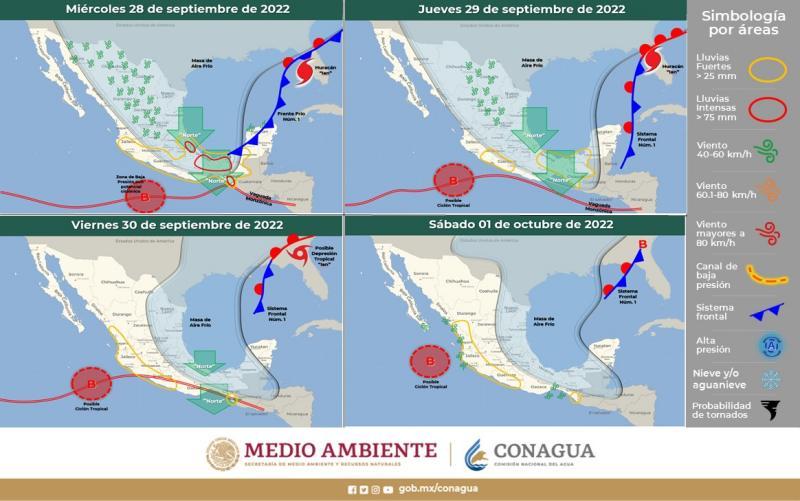 Heladas y lluvia: masa de aire del primer frente frío afectará a Hidalgo