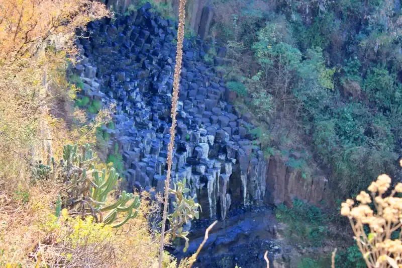 Barranca de Aguacatitla, aventúrate en los otros prismas de Huasca