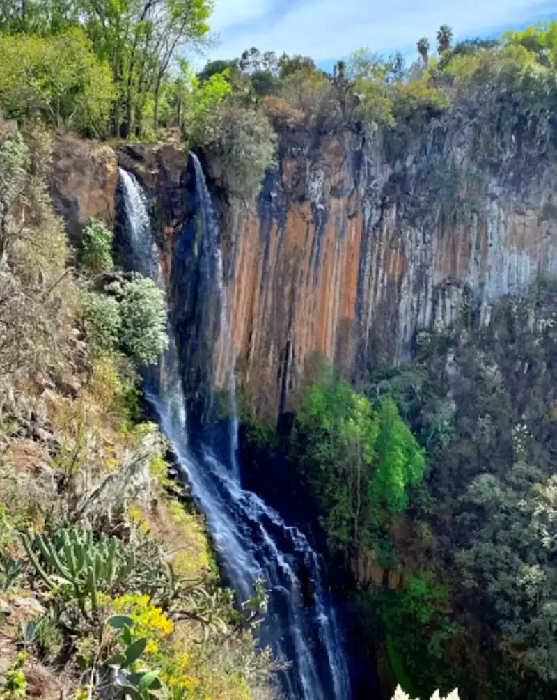 Barranca de Aguacatitla, aventúrate en los otros prismas de Huasca