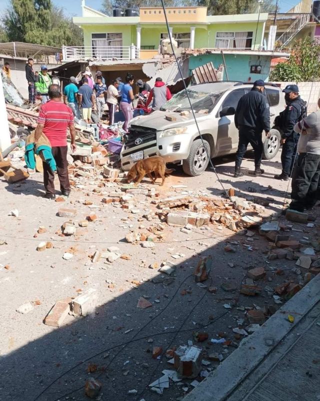 Se registra fuerte explosión en Atitalaquia; autoridades desconocen las causas