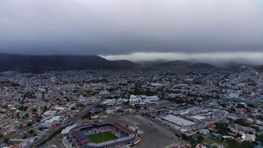 Así se ve el Frente Frío 4 sobre Pachuca