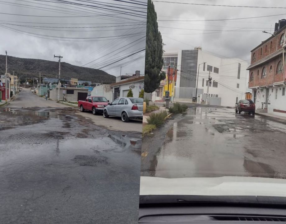 Se desperdician miles de litros de agua en colonia de Pachuca