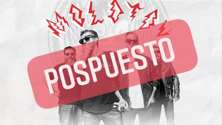 Pospuesto: ya no se realizará este año el concierto de Molotov en Pachuca