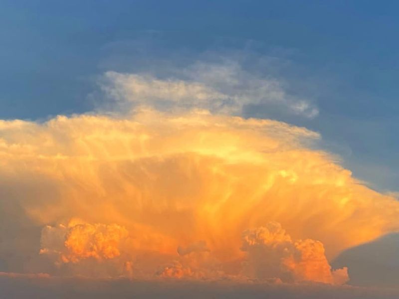 La impresionante nube tipo explosión que se vio en Pachuca y alrededores