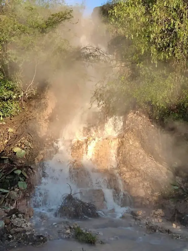 Tlamantongo, las nuevas aguas termales de Hidalgo descubiertas cuando perforaban un pozo