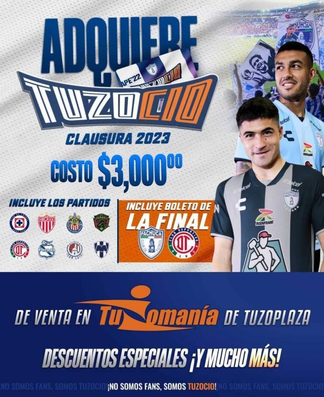 Final Pachuca-Toluca: lanzan venta de boletos para Tuzocio