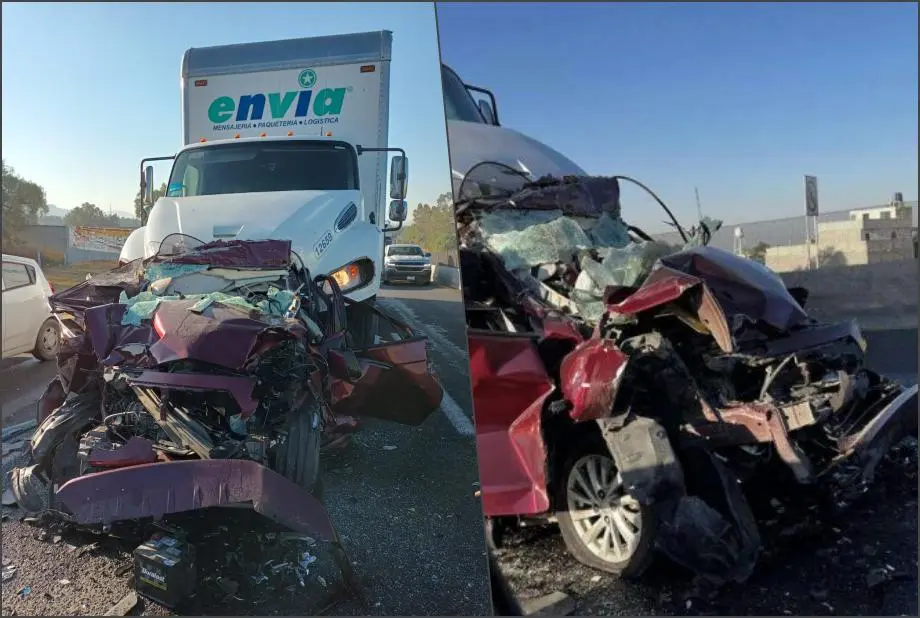 Fatal Accidente En La Autopista México Pachuca Dos Personas Perdieron La Vida 1151