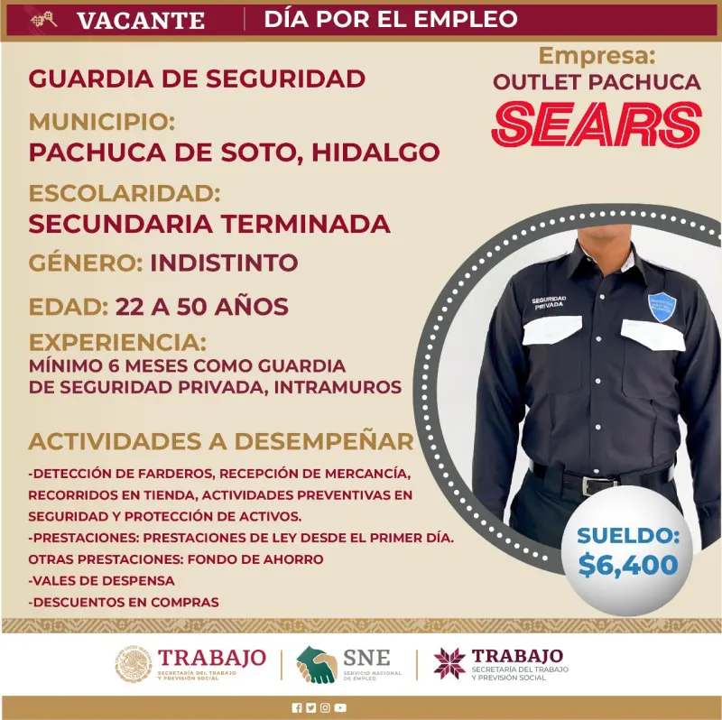 ¿Buscas trabajo en Pachuca? Tienda departamental ofrecerá empleo en 8 puestos