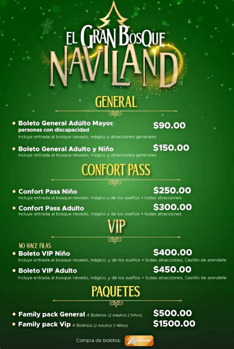 Naviland: Real del Monte tendrá gran bosque navideño con mágicas atracciones