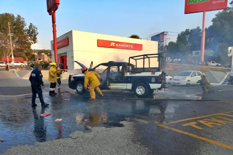 ¿Qué pasó en Tepeji del Río y por qué incendiaron una patrulla?