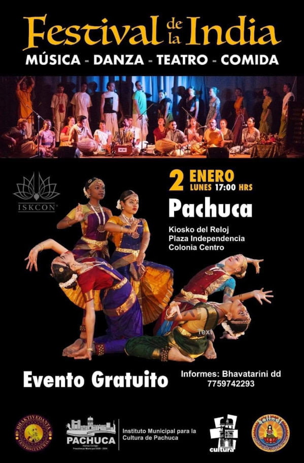 Música, danza y comida: habrá Festival de la India en el centro de Pachuca