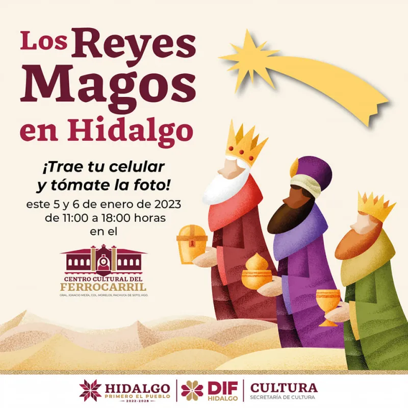 Los Reyes Magos llegarán a Pachuca para que te tomes la foto con ellos