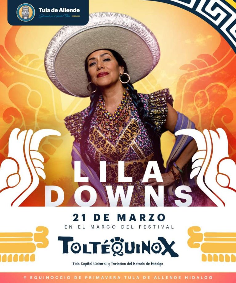 Se presentará Lila Downs con entrada gratis en importante festival de Hidalgo